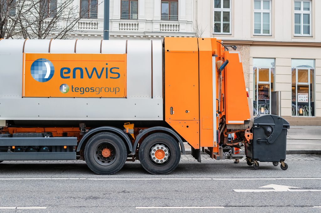 enwis) von tegos für Entsorgung und Recyclingbetriebe in Österreich