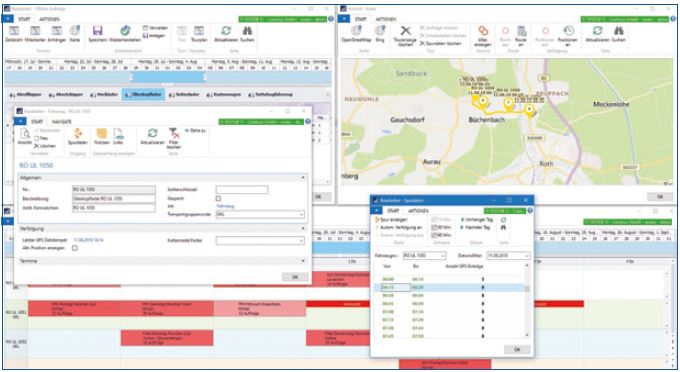 Entsorgungssoftware - Grafische Dispo mit enwis